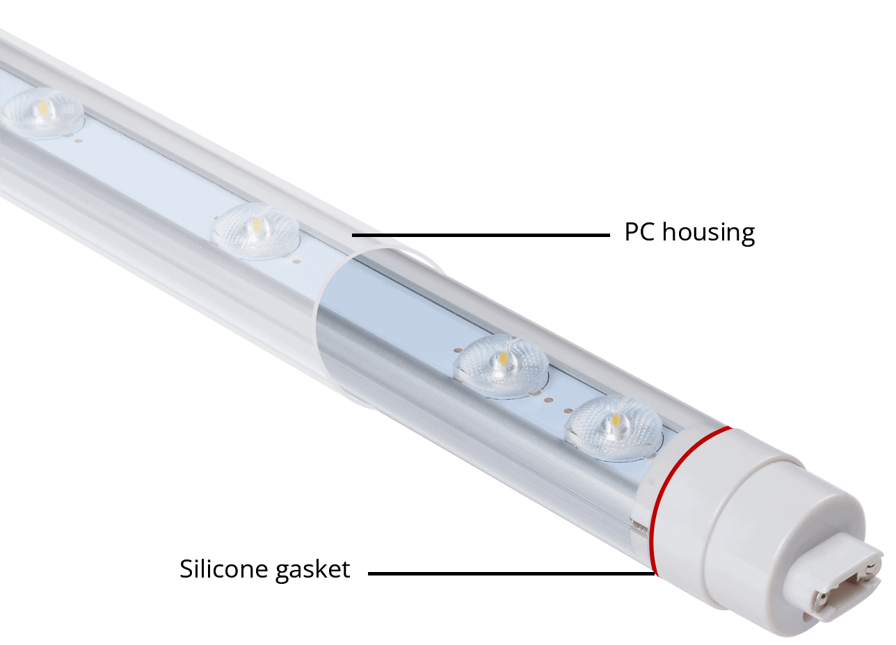 LED Double-sided Signage Tube (100-347V) - LITESGO